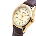 Reloj Casio LTP-V001GL-9BUDF Dorado Cuero