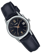 Reloj Casio LTP-V002L-1B3 Negro Cuero