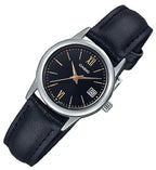Reloj Casio LTP-V002L-1B3 Negro Cuero