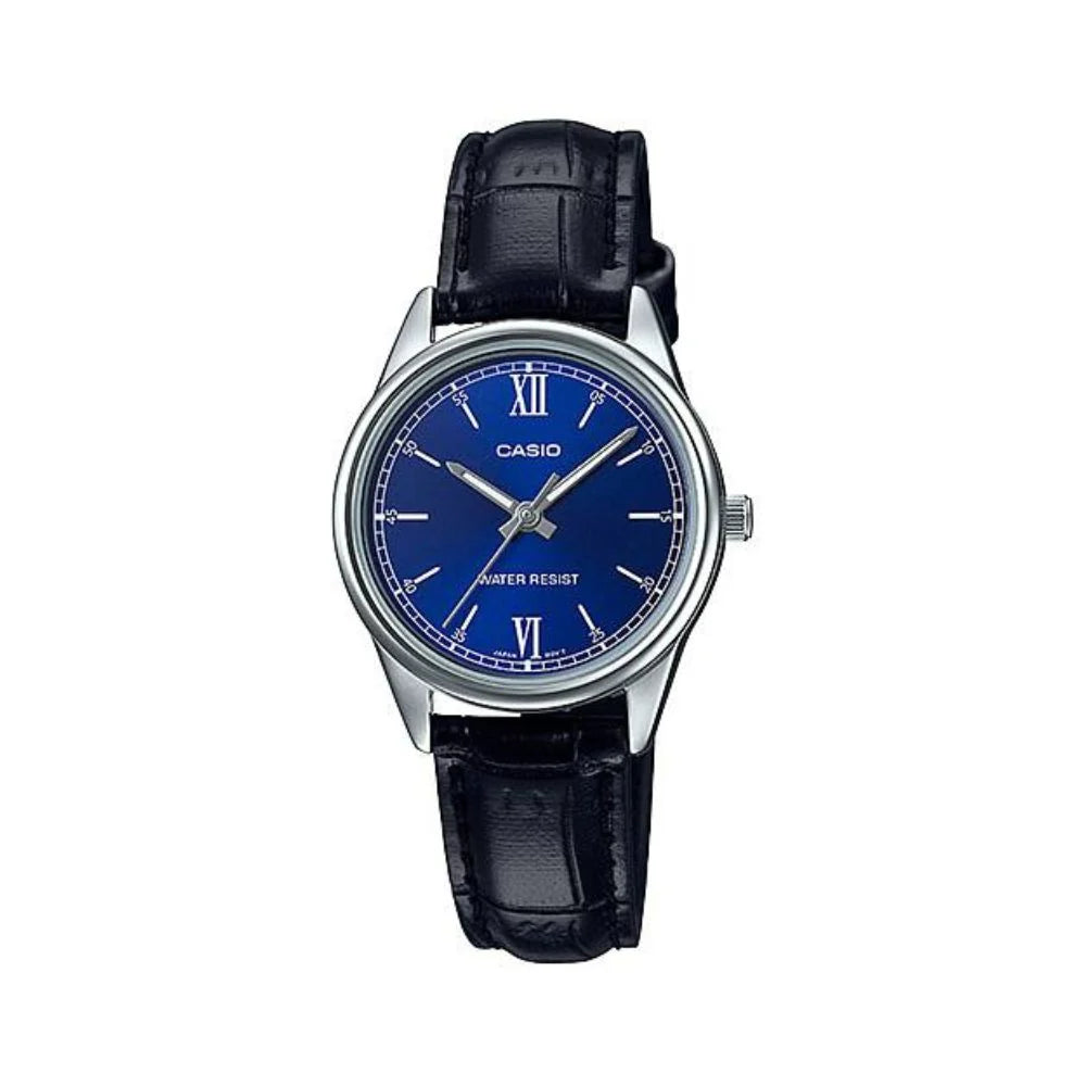 Reloj Casio LTP-V005L-2BUDF Cuero Cristal Mineral