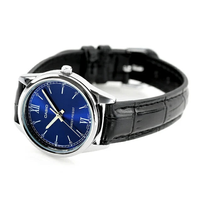 Reloj Casio LTP-V005L-2BUDF Cuero Cristal Mineral