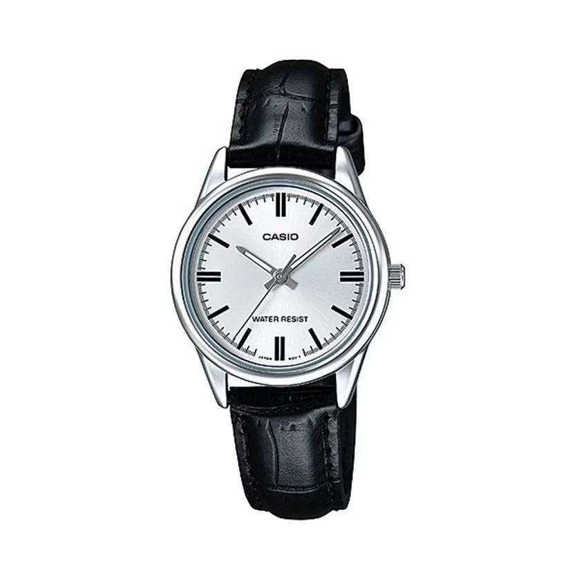 Reloj Casio LTP-V005L-7AUDF Cuero Cristal Mineral