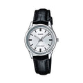 Reloj Casio LTP-V005L-7AUDF Cuero Cristal Mineral