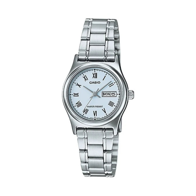 Reloj Casio LTP-V006D-2BUDF Acero Día Fecha