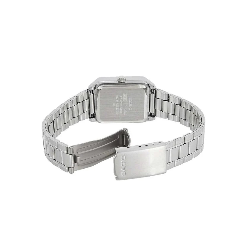 Reloj Casio LTP-V007D-1BUDF Acero Inoxidable Rectangular