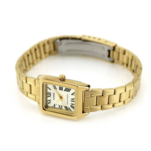 Reloj Casio LTP-V007G-9BUDF Dorado Acero Rectangular