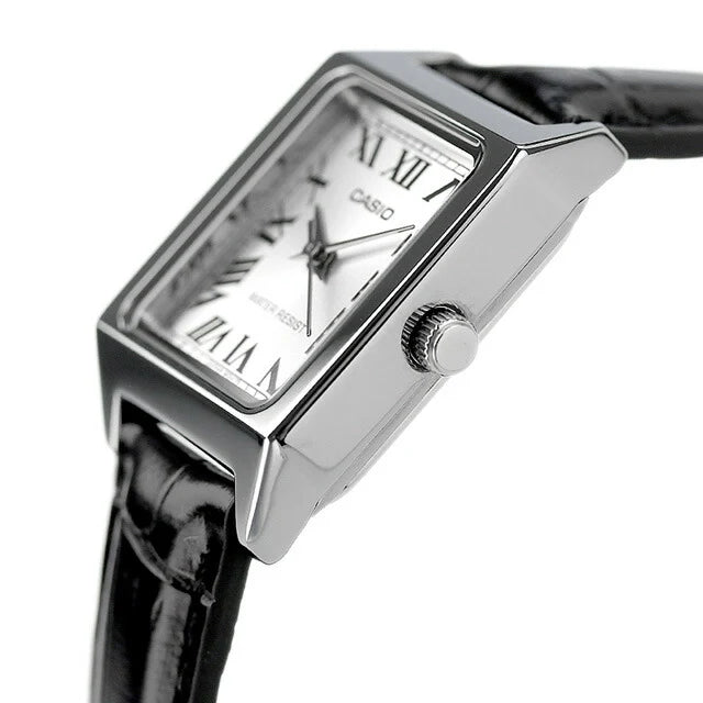 Reloj Casio LTP-V007L-7B1UDF Cuero Rectangular Cristal Mineral