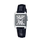 Reloj Casio LTP-V007L-7B1UDF Cuero Rectangular Cristal Mineral