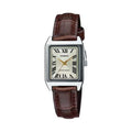 Reloj Casio LTP-V007L-9BUDF Cuero Rectangular Cristal Mineral