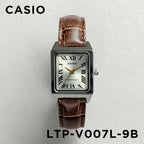 Reloj Casio LTP-V007L-9BUDF Cuero Rectangular Cristal Mineral