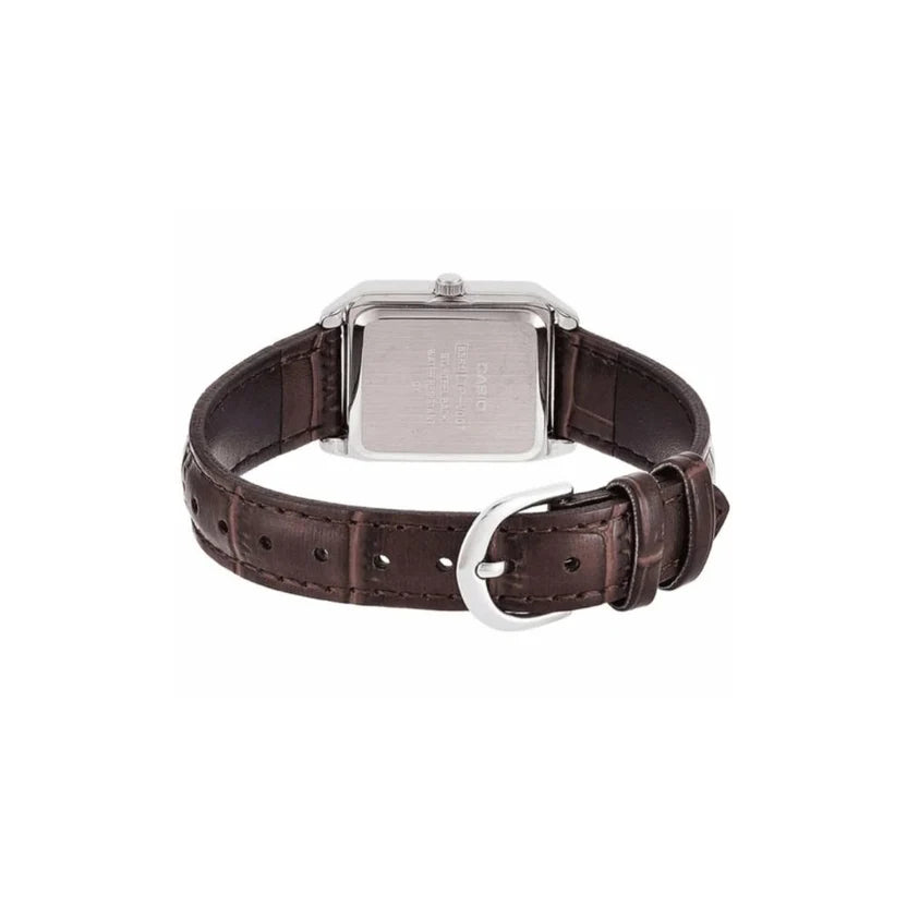 Reloj Casio LTP-V007L-9BUDF Cuero Rectangular Cristal Mineral