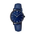 Reloj Casio LTP-VT02BL-2A Azul Cuero Azul Water Resistant