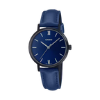 Reloj Casio LTP-VT02BL-2A Azul Cuero Azul Water Resistant