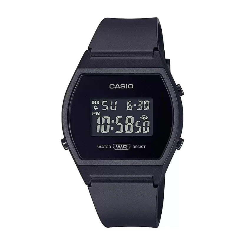 Reloj Casio LW-204-1B Digital Negro Compacto Resina 50M