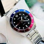 Reloj Casio MDV-107D-1A3VDF Duro Pepsi Acero Inoxidable 200M