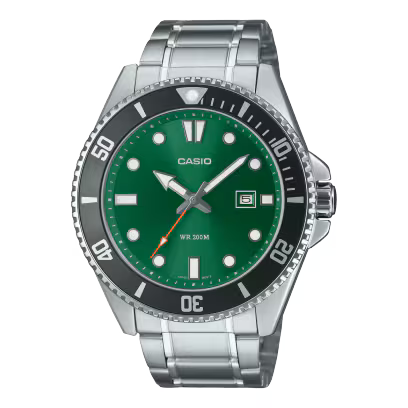 Reloj Casio MDV-107D-3A2VDF Acero Bisel Giratorio 200M