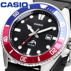 Reloj Casio MDV-106B-1A2V Duro Marlin 200M Bisel Azul Diver