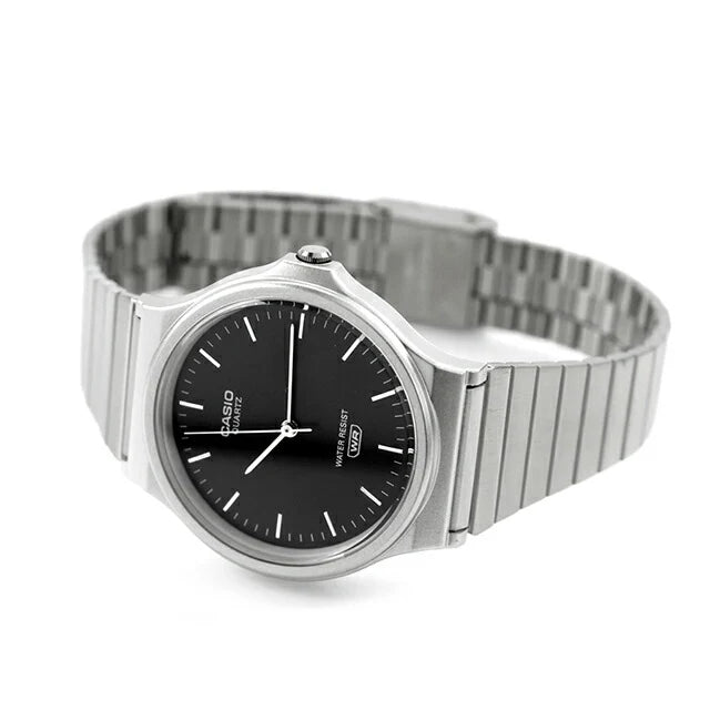 Reloj Casio MQ-24DA-1ADF Plateado Acero Esfera Negra
