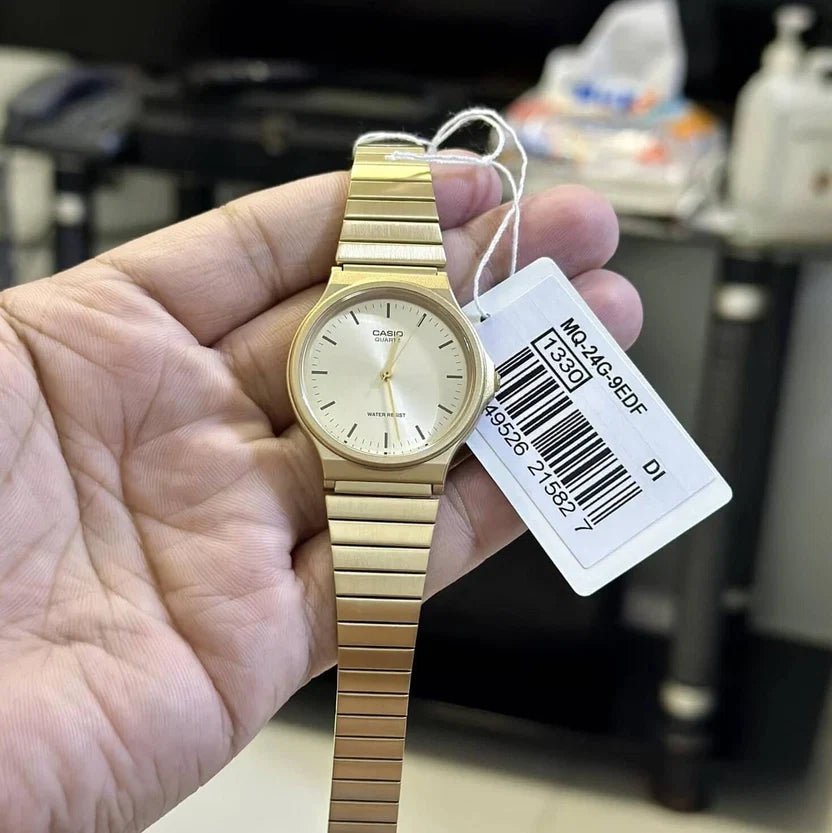 Reloj Casio MQ-24G-9EDF Dorado Acero Inoxidable