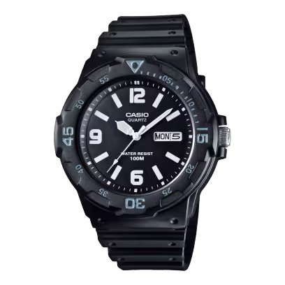 Reloj Casio MRW-200H-1B2V Deportivo 100M Día y Fecha Negro