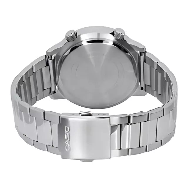 Reloj Casio MTD-135D-3AV Acero Inoxidable Esfera Verde Deportivo 100M
