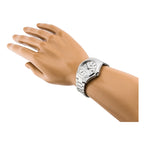 Reloj Casio MTP-1183A-7A Acero Inoxidable Esfera Blanca Clásico Elegante