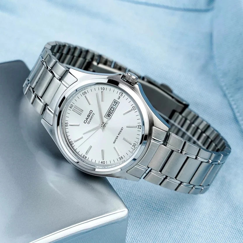 Reloj Casio MTP-1239D-7ADF Plateado Acero Inoxidable