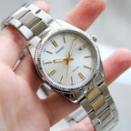 Reloj Casio MTP-1302D-7A2V Acero Inoxidable Blanco Fecha 50M