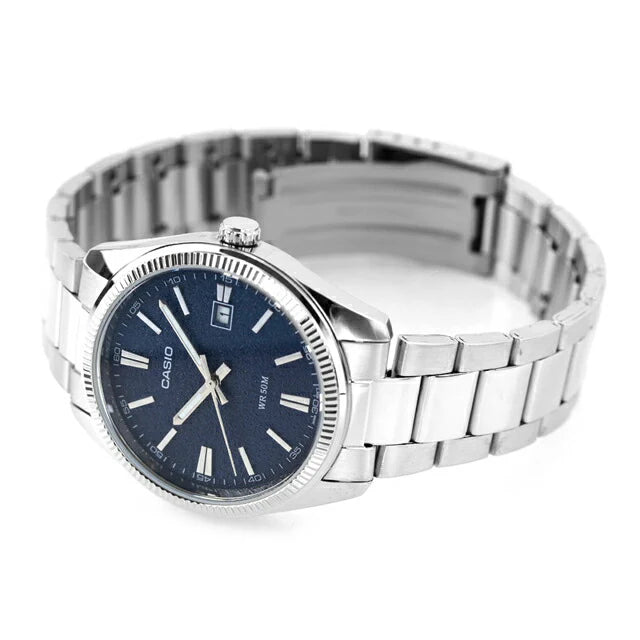 Reloj Casio MTP-1302DA-2A1 Azul Acero 50M