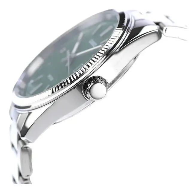 Reloj Casio MTP-1302DA-3AV Acero Inoxidable Esfera Verde Texturizada 50M