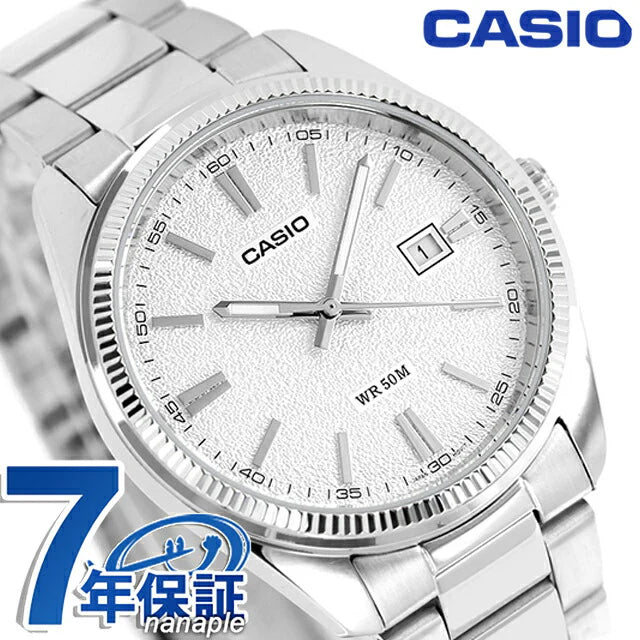 Reloj Casio MTP-1302DA-7AV Plateado Acero 50M