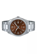 Reloj Casio MTP-1302DD-5AV Acero Inoxidable Esfera Café Sunburst 50M
