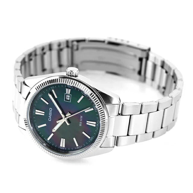 Reloj Casio MTP-1302DS-1AV Nácar Acero 50M