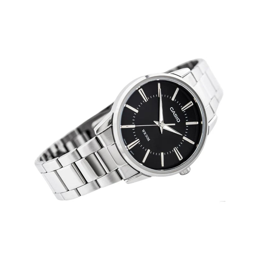 Reloj Casio MTP-1303D-1AVDF Negro Acero 50M