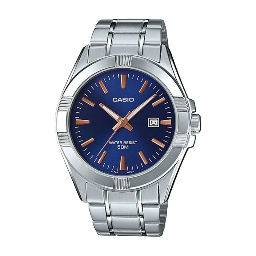 Reloj Casio MTP-1308D-2AV Azul Acero 50M