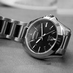 Reloj Casio MTP-1370D-1A1 Negro Acero Día y Fecha