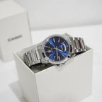 Reloj Casio MTP-1370D-2A2V Azul Acero Multifunción 50M