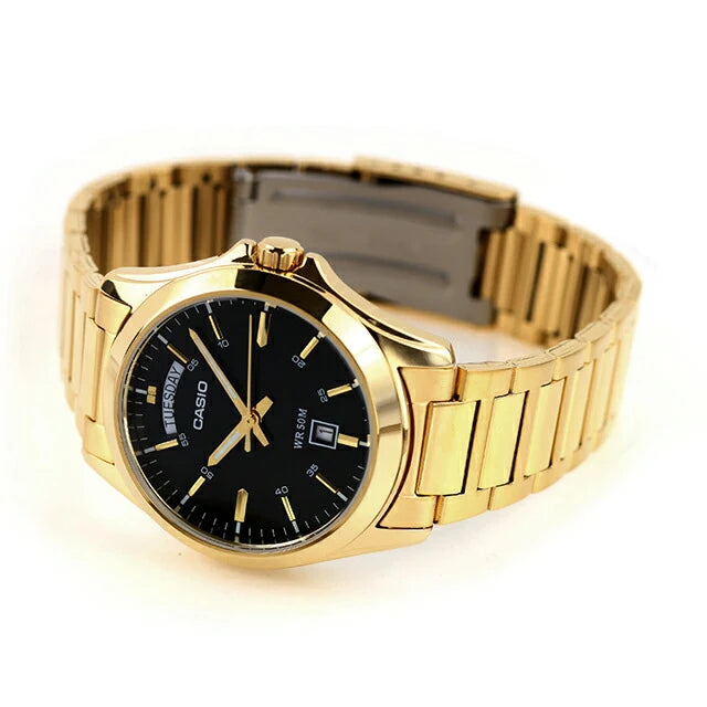 Reloj Casio MTP-1370G-1AVDF Dorado Acero Fecha Día 50M
