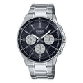 Reloj Casio MTP-1374D-1A3VDF Negro Acero Multifunción 50M