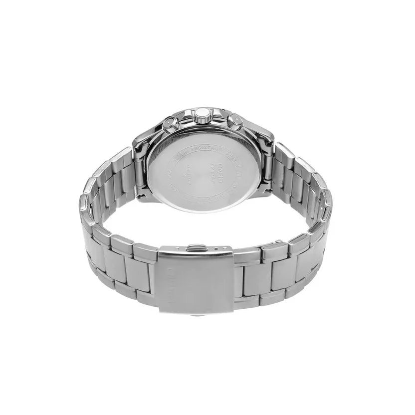 Reloj Casio MTP-1374D-2AV Acero Inoxidable Esfera Azul Multifunción 50M