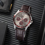 Reloj Casio MTP-1374L-7A1 Correa de Cuero Negro Esfera Blanca Multifunción 50M