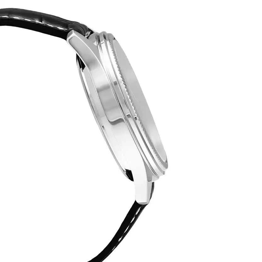 Reloj Casio MTP-1375L-7AV Correa de Cuero Negro Esfera Blanca Multifunción 50M