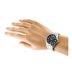 Reloj Casio MTP-1381D-1AV Acero Inoxidable Esfera Negra 50M