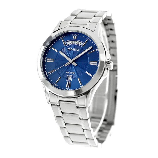 Reloj Casio MTP-1381D-2AVDF Acero Día Fecha 50M