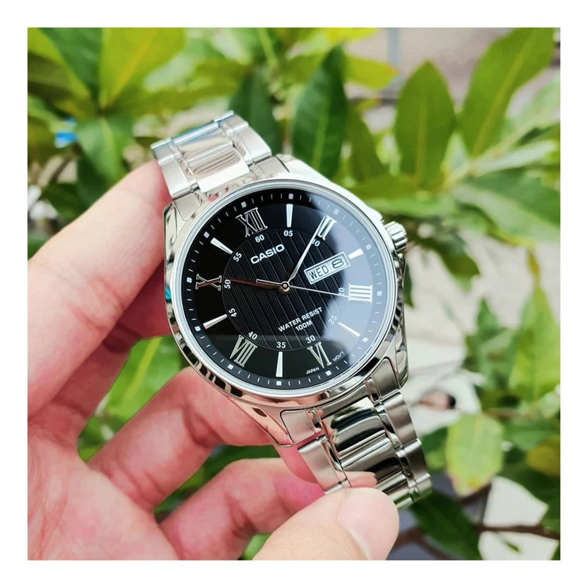 Reloj Casio MTP-1384D-1AVDF Acero Día Fecha 100M