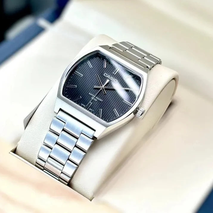 Reloj Casio MTP-B140D-1AVDF Negro Acero Inoxidable 50M
