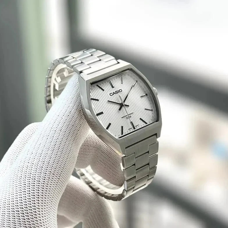 Reloj Casio MTP-B140D-7AVDF Acero Cuadrado 50M