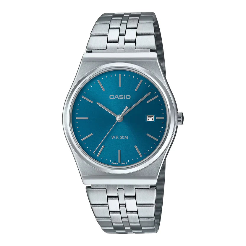 Reloj Casio MTP-B145D-2A2V Azul Acero Inoxidable