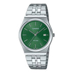 Reloj Casio MTP-B145D-3AV Acero Inoxidable Esfera Verde Sunburst 50M