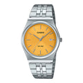 Reloj Casio MTP-B145D-9A Acero Inoxidable Esfera Amarilla Sunburst 50M